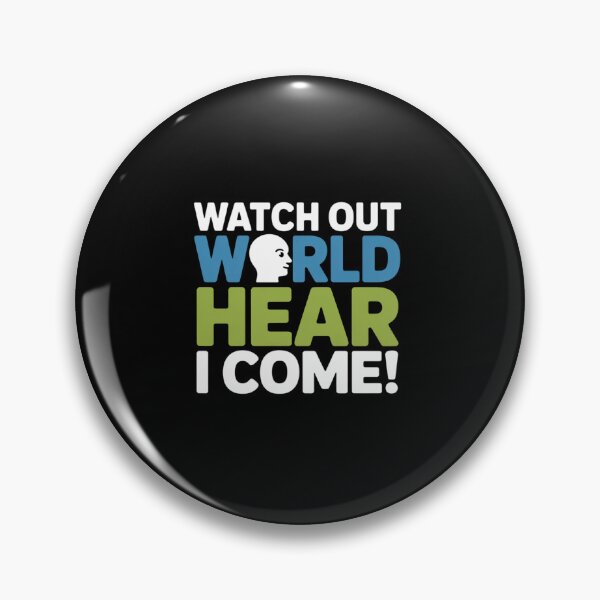 Item preview, Hear I Come For Cochlear Implant Awareness designed and sold by Catharsiscath.