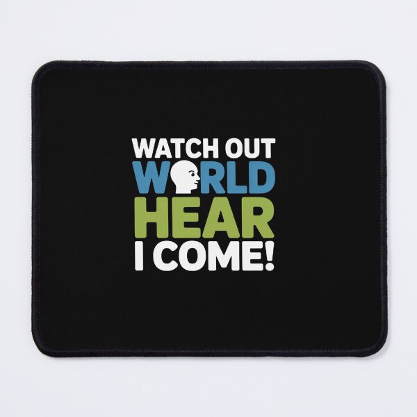 Item preview, Hear I Come For Cochlear Implant Awareness designed and sold by Catharsiscath.