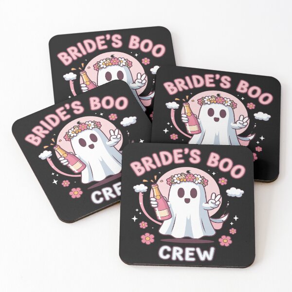 Item preview, Halloween Disco Ghost Bride's Boo Retro Crew Bachelorette 3 designed and sold by trinfhri.