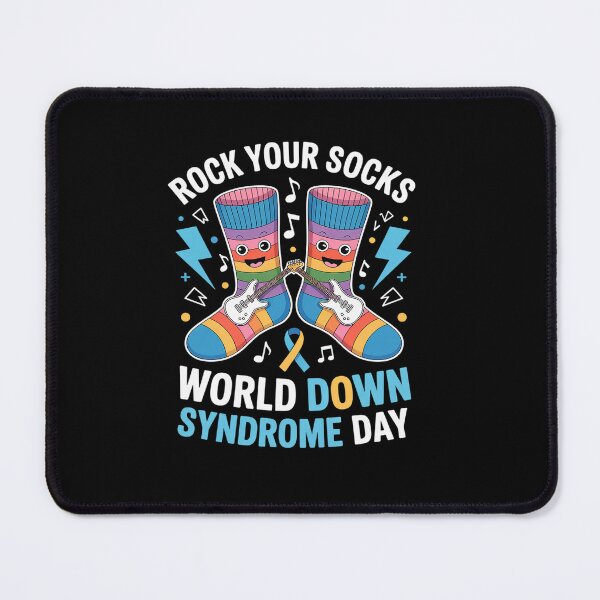 Item preview, Rock Your Socks Down Syndrome Awareness Day Funny WDSD Humor designed and sold by Catharsiscath.