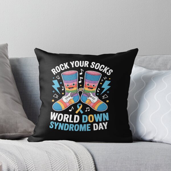 Item preview, Rock Your Socks Down Syndrome Awareness Day Funny WDSD Humor designed and sold by Catharsiscath.
