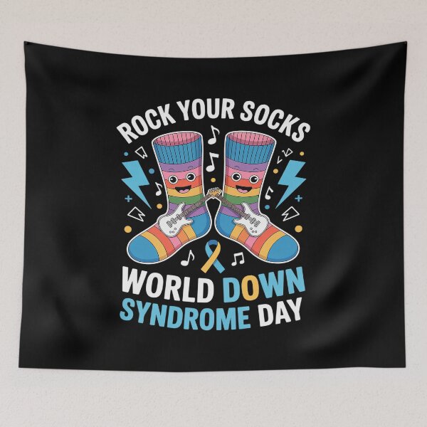 Item preview, Rock Your Socks Down Syndrome Awareness Day Funny WDSD Humor designed and sold by Catharsiscath.