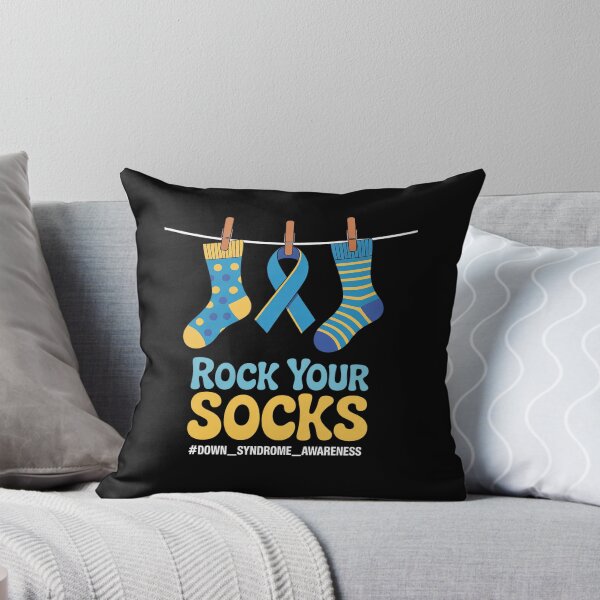 Item preview, Rock Your Socks Groovy World Down Syndrome Day designed and sold by Catharsiscath.