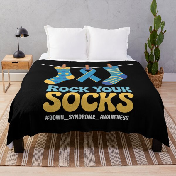 Item preview, Rock Your Socks Groovy World Down Syndrome Day designed and sold by Catharsiscath.