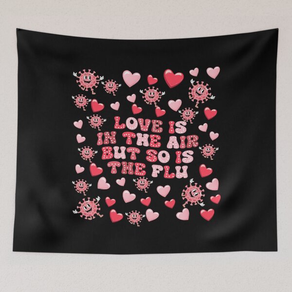 Item preview, Funny Valentine Love and Flu Shirt designed and sold by LashondaGreen89.
