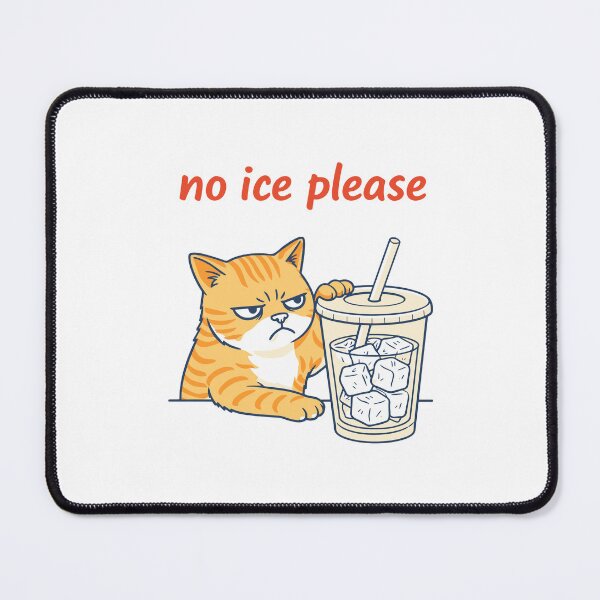 Item preview, No Ice Please Cute Cat Lover Anti-ICE designed and sold by gunaone-design.
