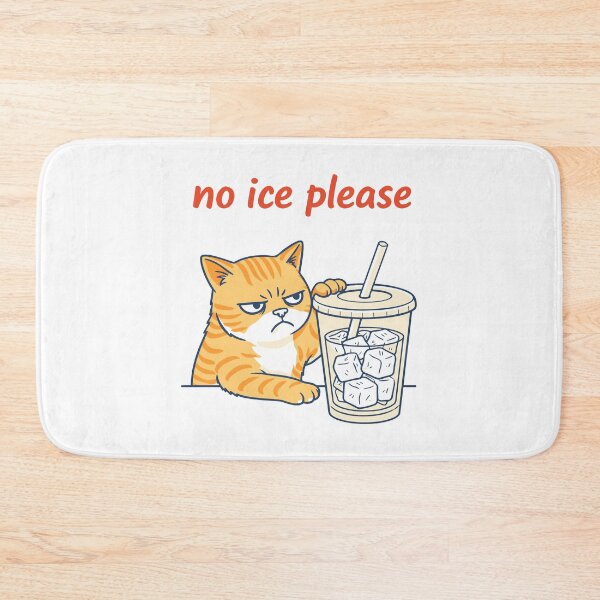 Item preview, No Ice Please Cute Cat Lover Anti-ICE designed and sold by gunaone-design.