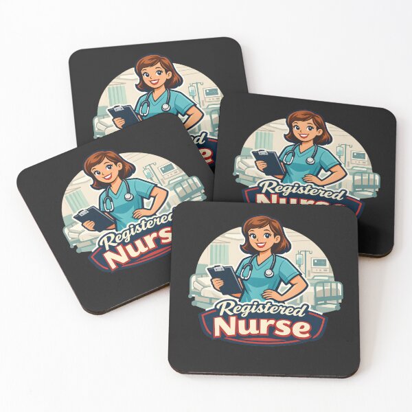 Artikelvorschau, Examinierte Krankenschwester – Vintage-Retro-Design entworfen und verkauft von VintageImageInc.