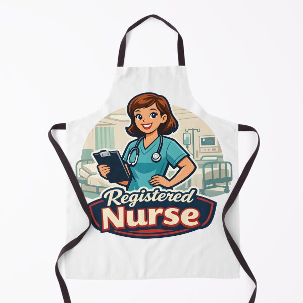 Artikelvorschau, Examinierte Krankenschwester – Vintage-Retro-Design entworfen und verkauft von VintageImageInc.