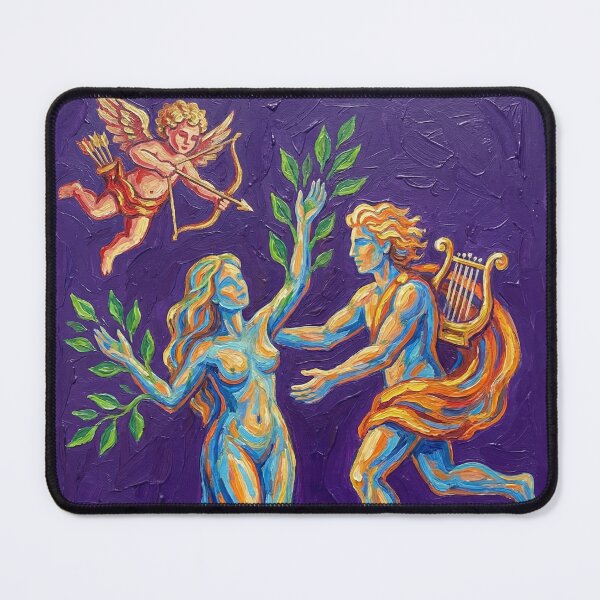 Item preview, "I would rather be a laurel tree." Apollo and Daphne anti Valentine's Day gift designed and sold by Filologica.
