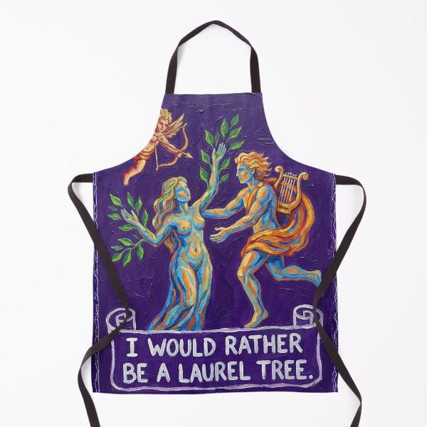 Item preview, "I would rather be a laurel tree." Apollo and Daphne anti Valentine's Day gift designed and sold by Filologica.