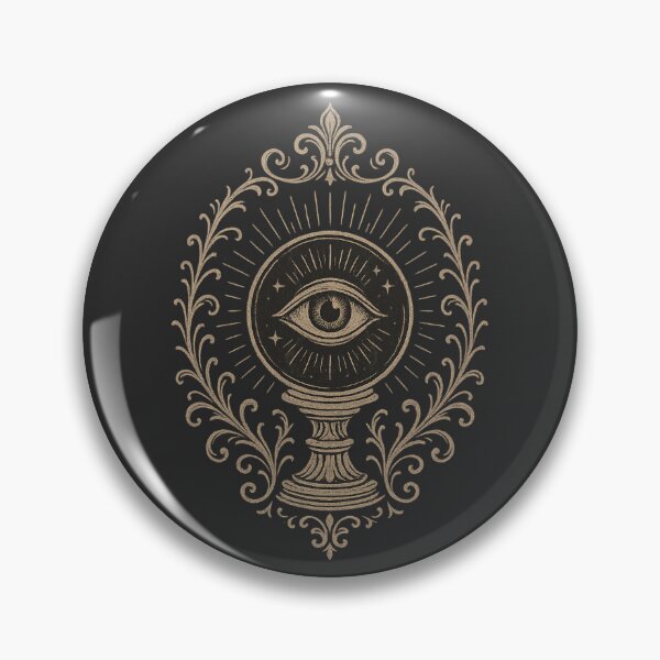 Item preview, All-seeing eye crystal ball designed and sold by The Oracle Society.