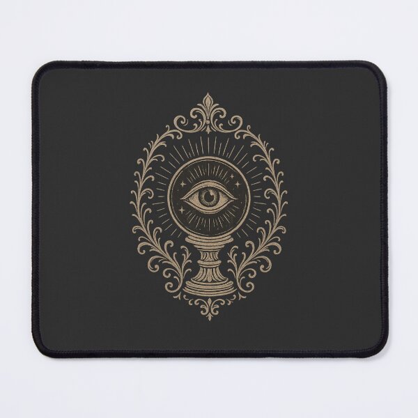 Item preview, All-seeing eye crystal ball designed and sold by The Oracle Society.