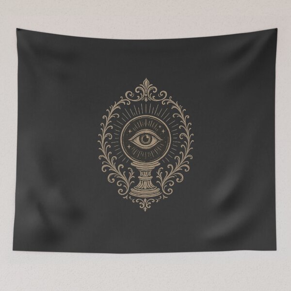 Item preview, All-seeing eye crystal ball designed and sold by The Oracle Society.