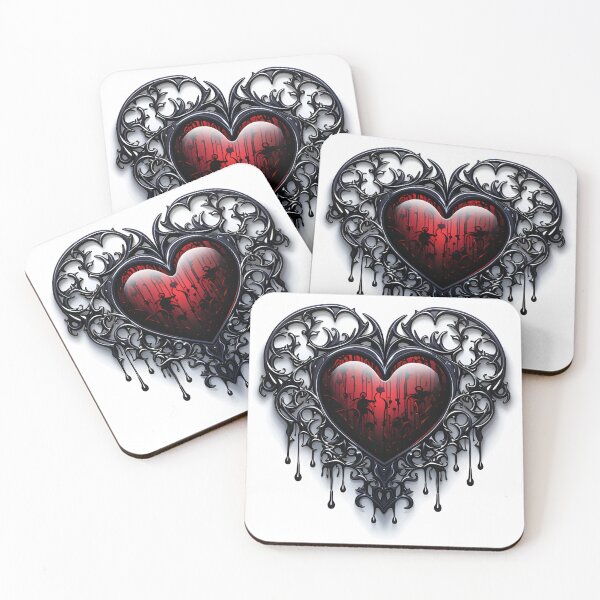 Item preview, Ornate Gothic Valentine's Heart designed and sold by Poison-Potion.