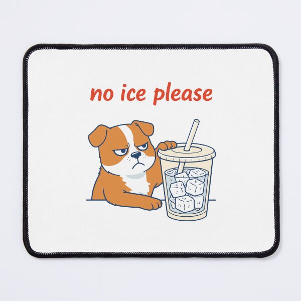 Item preview, No Ice Please Cute Dog Lover Anti-ICE designed and sold by gunaone-design.