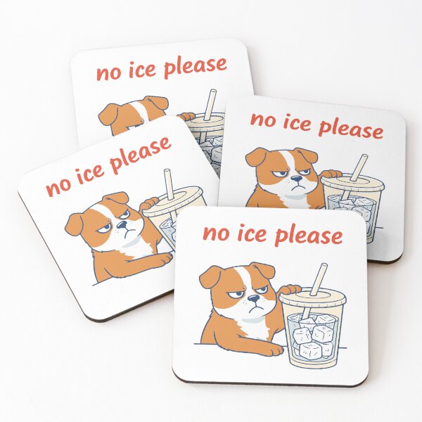 Item preview, No Ice Please Cute Dog Lover Anti-ICE designed and sold by gunaone-design.