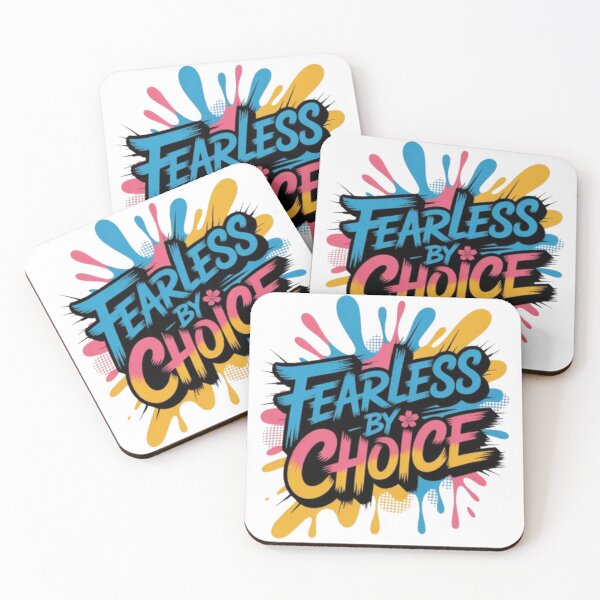 Item preview, Fearless by Choice Statement Typography designed and sold by NewUSShop.