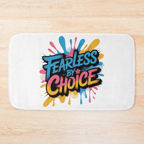 Item preview, Fearless by Choice Statement Typography designed and sold by NewUSShop.