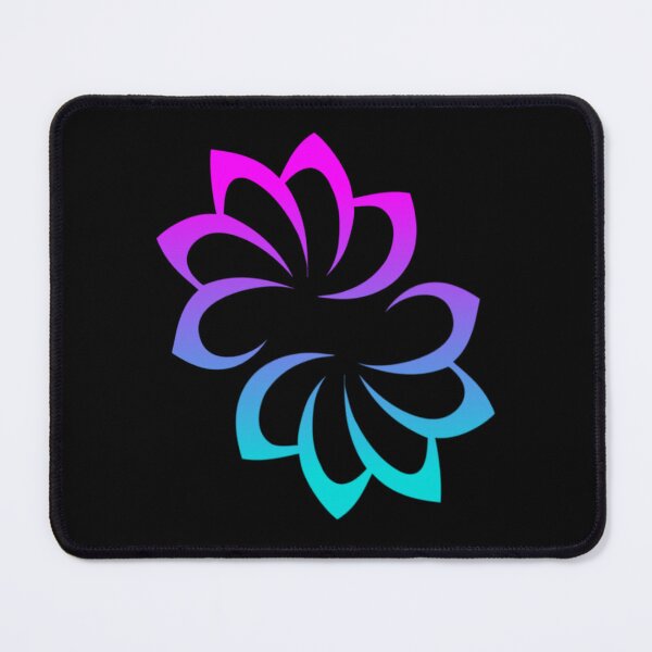 Item preview, Neon Synthwave Cyan and Magenta Abstract Swirl designed and sold by Reminixi.
