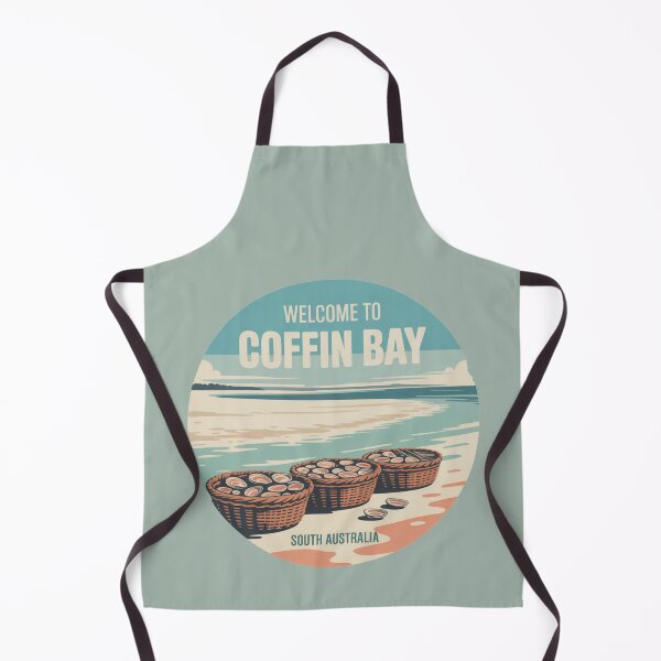 Item preview, Welcome to Coffin Bay — Eyre Peninsula Vintage Travel Sticker designed and sold by Random Designs.