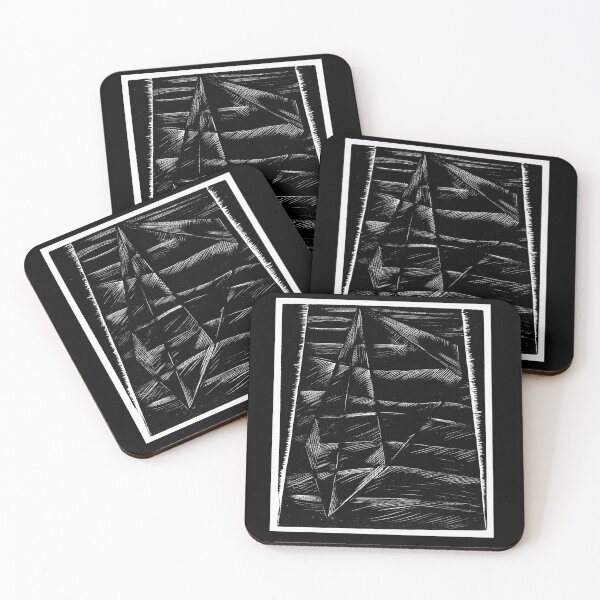 Item preview, Paul Nash: The Face of the Waters (1924) - Abstract Genesis Woodcut designed and sold by AlexiousDesign.