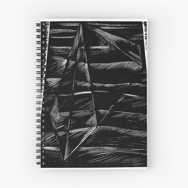 Item preview, Paul Nash: The Face of the Waters (1924) - Abstract Genesis Woodcut designed and sold by AlexiousDesign.