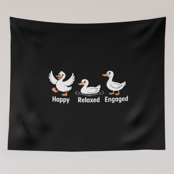 Item preview, Happy Relaxed Engaged Silly Goose Therapist Behavior Analyst designed and sold by Tatianamiobi.