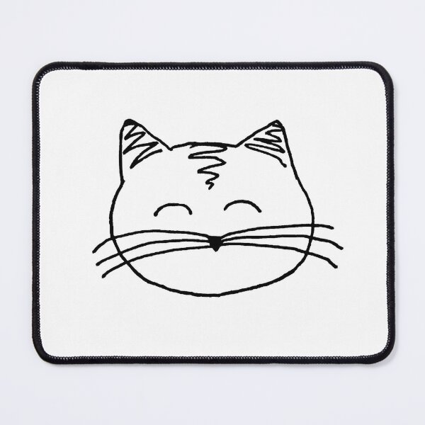 Item preview, Cat face doodle designed and sold by whimsical kitty.