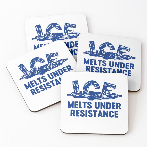 Item preview, ICE Melts Under Resistance Anti ICE Abolish ICE Pro Immigrants designed and sold by gunaone-design.