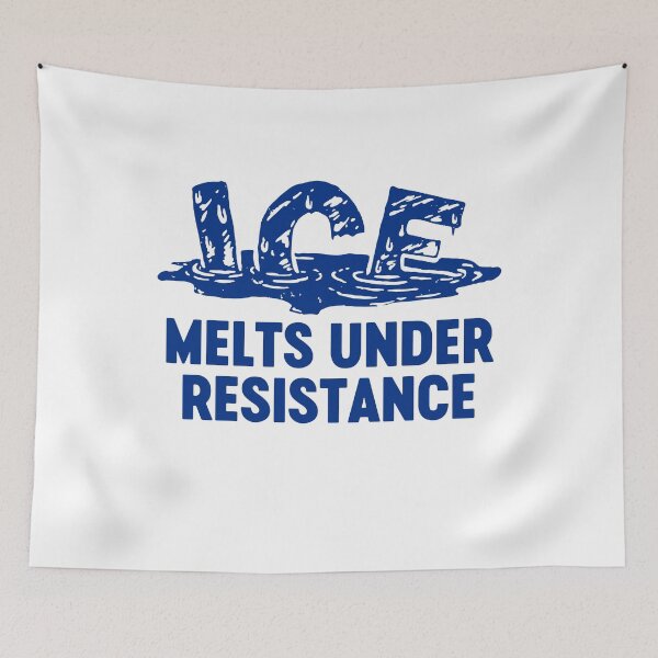 Item preview, ICE Melts Under Resistance Anti ICE Abolish ICE Pro Immigrants designed and sold by gunaone-design.