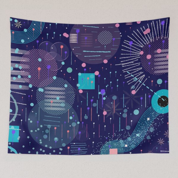 Item preview, Deep Blue Abstract Dreams designed and sold by DanielleGensler.