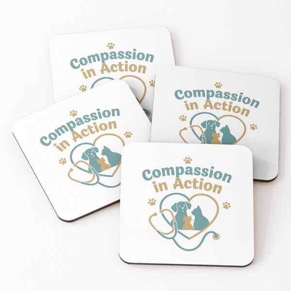 Item preview, Compassion in Action Veterinarian Shirt – Vet Life Animal Care T-Shirt designed and sold by Muzgle.