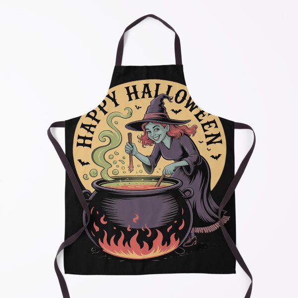 Item preview, Happy Halloween Spooky Witch and cauldron Costume designed and sold by lamsaoniutoi.