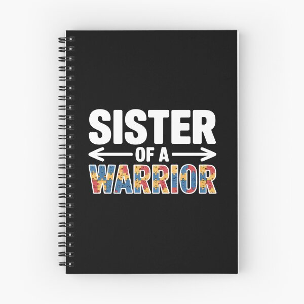 Item preview, Sister Of A Warrior Family Sis World Autism Awareness Day designed and sold by Catharsiscath.