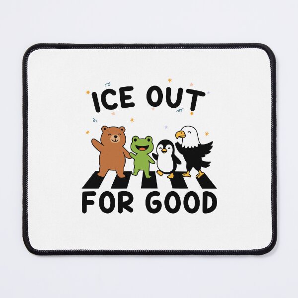 Item preview, ICE Out For Good Resist Animals Frog Bear Penguin Eagle Abolish ICE Anti ICE designed and sold by gunaone-design.