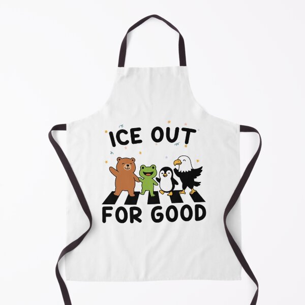 Item preview, ICE Out For Good Resist Animals Frog Bear Penguin Eagle Abolish ICE Anti ICE designed and sold by gunaone-design.