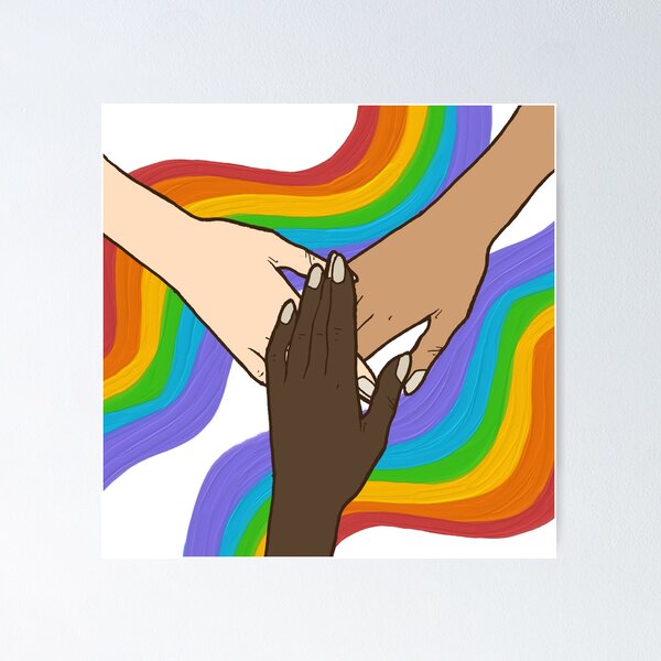 Item preview, Hands of Unity Pride designed and sold by VenusXOXO.