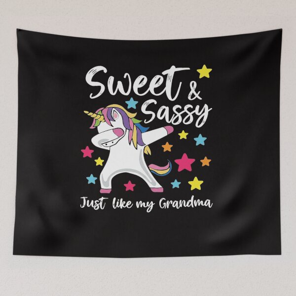 Item preview, Sassy Like My Grandma Unicorn Matching Nana & Granddaughter designed and sold by HesterFoley.