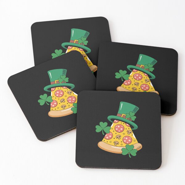 Item preview, St Patricks Day Pizza Saint Paddys Pattys Men Women Kids T-Shirt designed and sold by Catharsiscath.