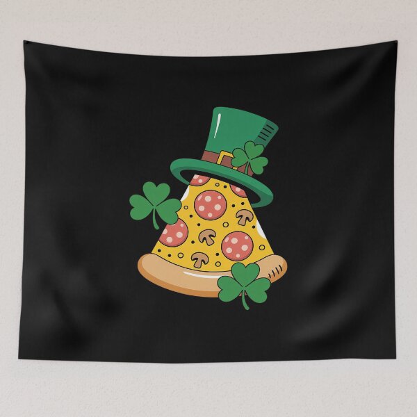 Item preview, St Patricks Day Pizza Saint Paddys Pattys Men Women Kids T-Shirt designed and sold by Catharsiscath.