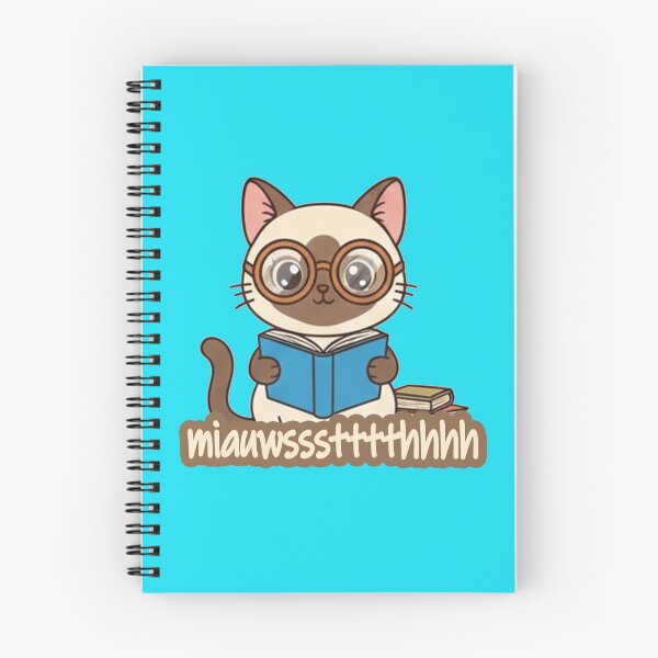 Item preview, funny cat reading designed and sold by likekillersx.