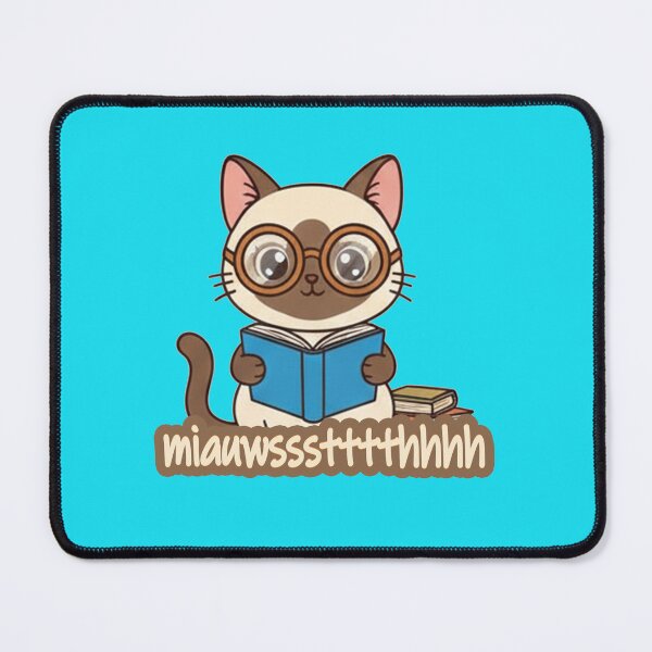 Item preview, funny cat reading designed and sold by likekillersx.
