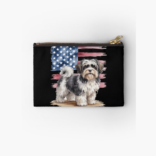 Item preview, Havanese American Flag USA Patriotic Dog Lover designed and sold by Tatianamiobi.