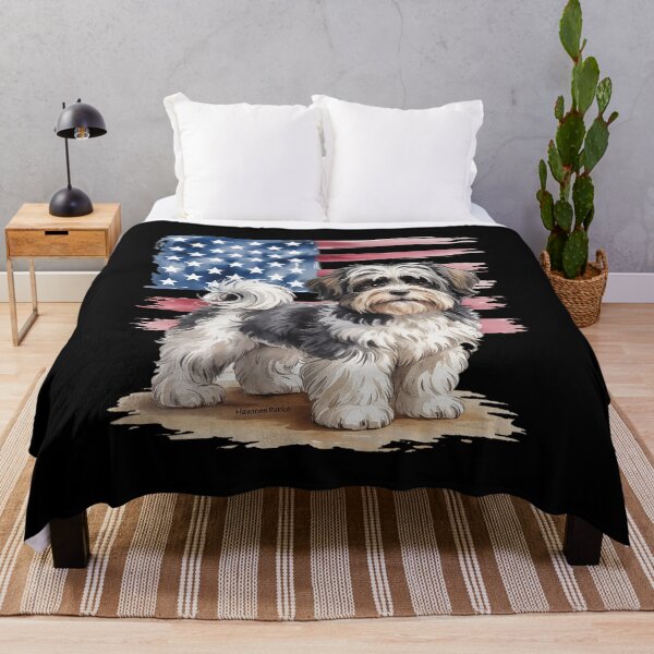 Item preview, Havanese American Flag USA Patriotic Dog Lover designed and sold by Tatianamiobi.