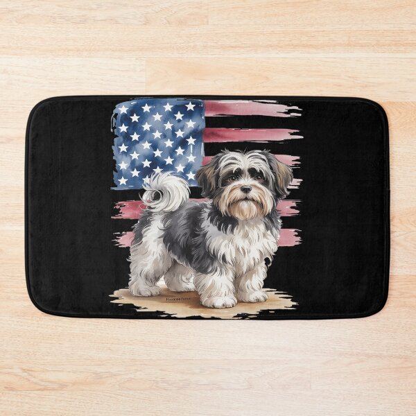 Item preview, Havanese American Flag USA Patriotic Dog Lover designed and sold by Tatianamiobi.