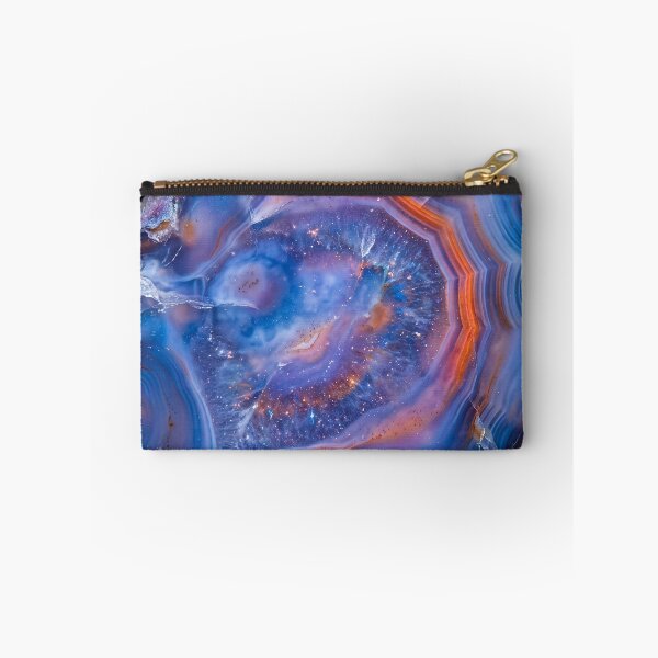 Item preview, Blue and Orange Agate designed and sold by Tridentulus.