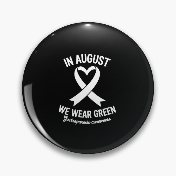 Item preview, Heart In June We Wear Green Gastroparesis Awareness Ribbon designed and sold by repconomArt.