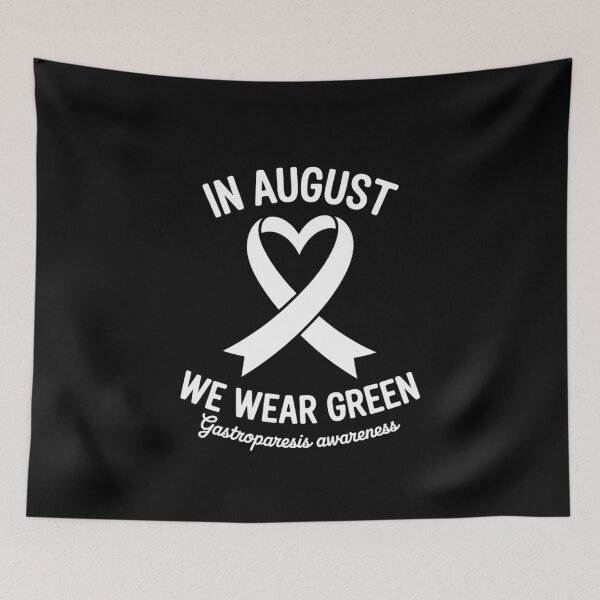 Item preview, Heart In June We Wear Green Gastroparesis Awareness Ribbon designed and sold by repconomArt.