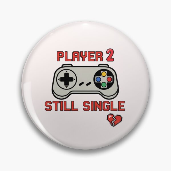 Item preview, Player 2 Still Single Retro Gaming Valentine designed and sold by Nordic Echo.